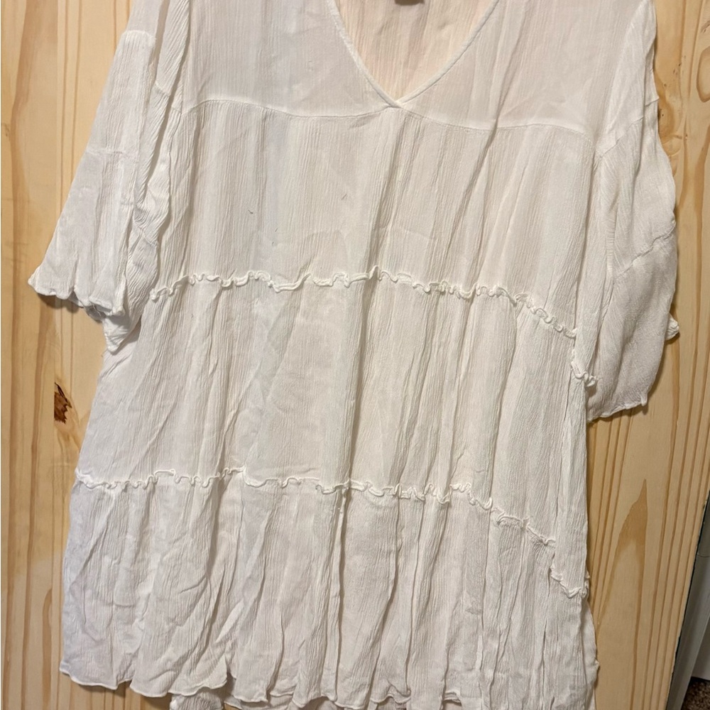 Ariat White Textured Women's Blouse